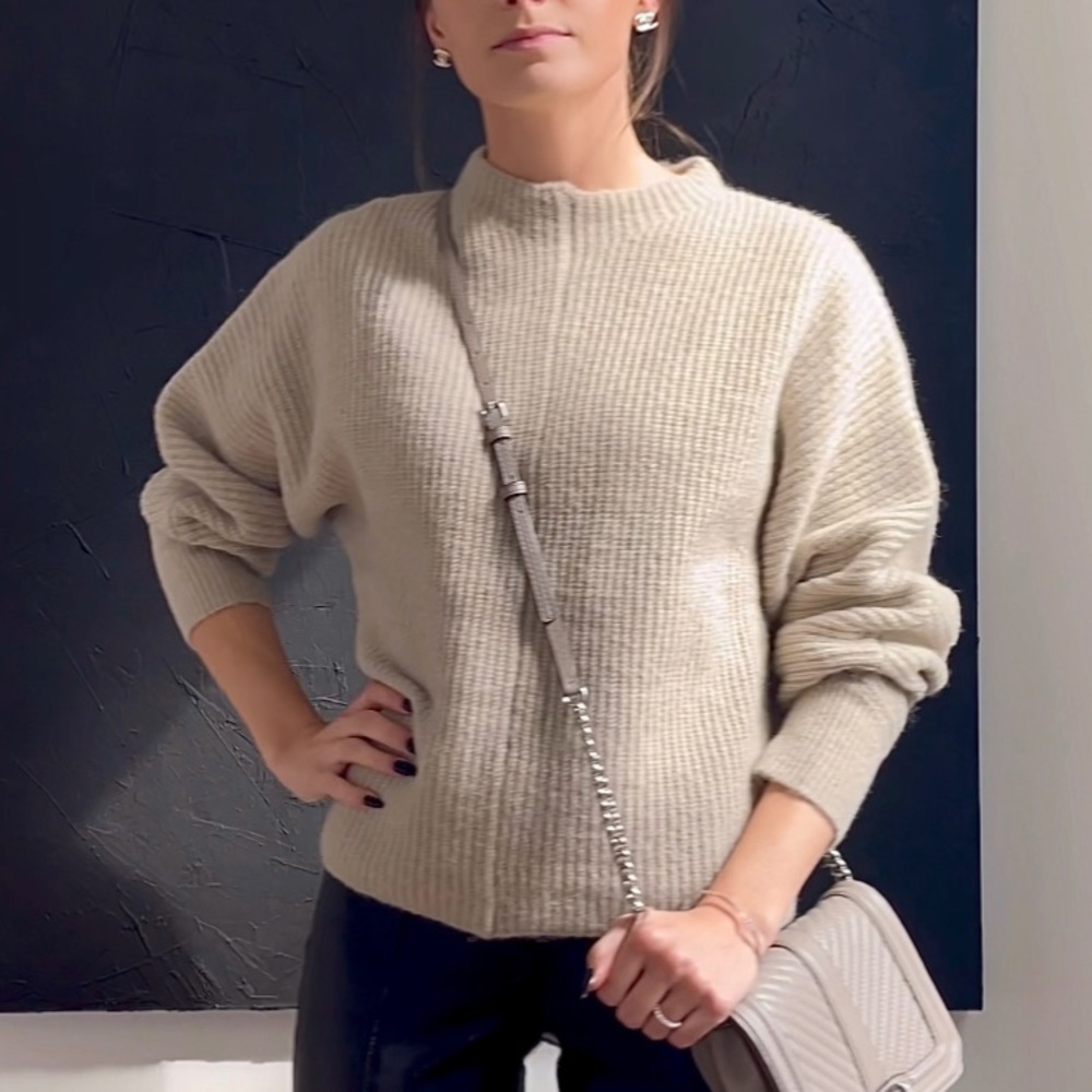 Mod Ref Mock Neck Sweater